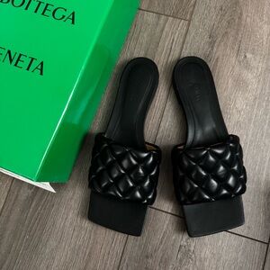 Bottega Veneta Padded Flat Sandals